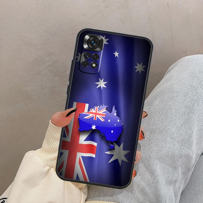 

Australia Flag For Xiaomi Redmi Note 14 13 9 10 11 12 15 Pro Plus Case Cover For Redmi 15 C 13C 12C 10C 14C Redmi Note 11 Pro