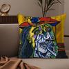 Famous Artist PPicasso Cushion Cover Plush Fabric Soft DoubleSided Printed Sofa Warm Winter Home Child Gift Pillow Case