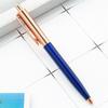 6Pieces Retractable Ballpoint Pen Office Writing Pen Signature Pen Smooth to Write Guest Sign In Pen for Hotel Reception