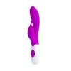 Pretty Love Silicone Rabbit  Double Clitoris G Spot Stimulation Women Rabbit s