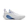 Li Ning DLO1 Tlumení Protiskluzové Odolné proti oděru Odrazový Grip Nízké Basketbalové boty Pánské Standardní Bílá ABPV009-1