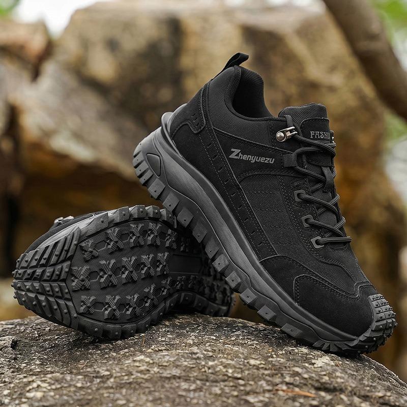 Men Plus Size Comfortable Thick Sole High Top Tactical Outdoor Hiking Martin Boots