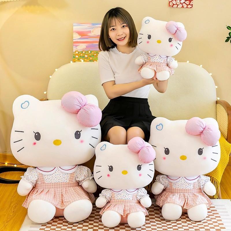 Adorable Hello Kitty Plush Toy Soft And Cuddly Kitty Cat Doll Perfect For Kids Gifts