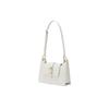 New CHARLES&KEITH PU Shoulder Bag, Portable Crossbody Bag Small Women's White/Brown CK2-20701342