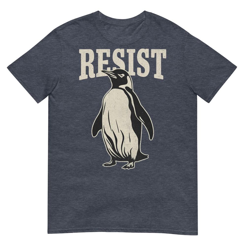 Funny Penguin Resist Cool Penguins Resist TShirt