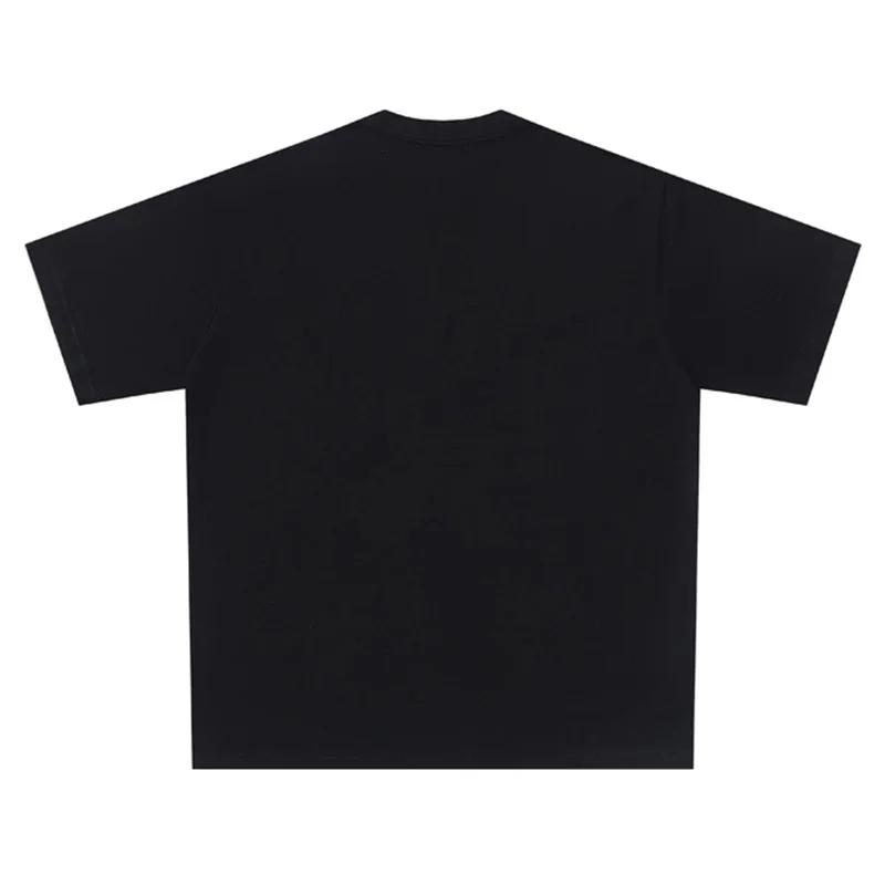 Hip Hop Retro 90s Streetwear Anime Print T-Shirt Harajuku Fashion Short Sleeve Top Gothic Clothing Oversized T Shirt