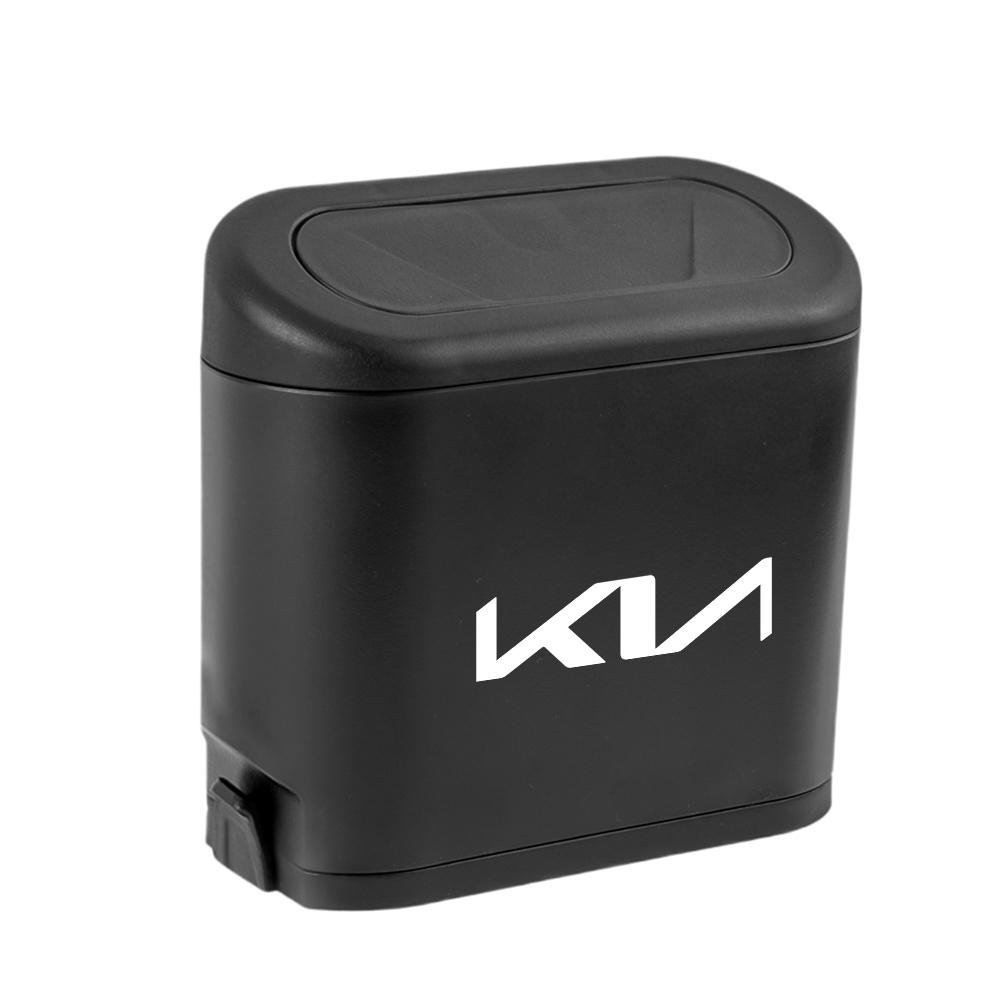 Pattumiera per Auto Custodia per Polvere Rifiuti Veicolo Scatola Portaoggetti Pattumiera Lattina Accessori Auto Per KIA Rio Ceed Sportage Cerato Soul Sorento Niro