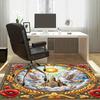 Heavenly Doves and Sun Rug religious symbols spiritual gifts decorative carpetAnti slip carpet can be machine washed