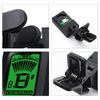Guitar Tuners Clip On Digital Electric Tuner with 360 Degree Rotations and LCD Display, Guitar Metronome Tuner for Bass