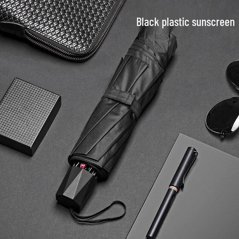 Red Leaf 10-Rib Extra Large All-Weather Business Umbrella