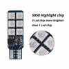 Auto Interior Decoration Lamp T10 W5W 5050 Atmosphere Car Light 12V RGB 12LED Blub with Remote Controller Colorful Reading Lamp