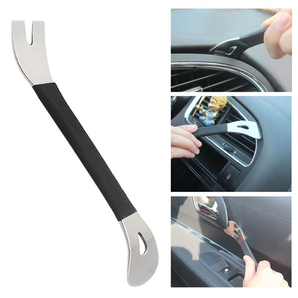 Useful Practical Quality Trim Removal Tool Dual Ends Pry Tool Vehicle 1 Pc 20.5cm Accessories Car Puller Pry Bar