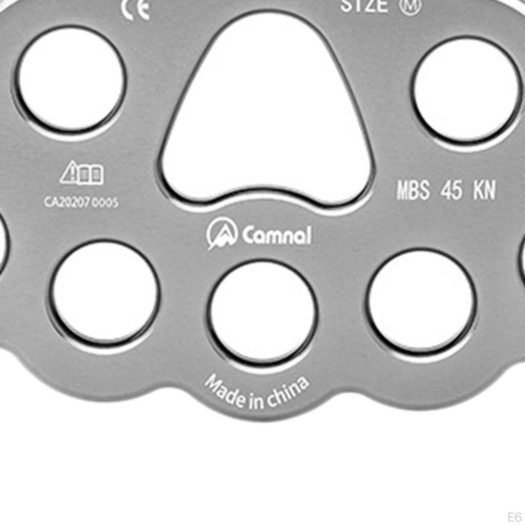 8-Hole Rigging Plate for Climbing Adventures