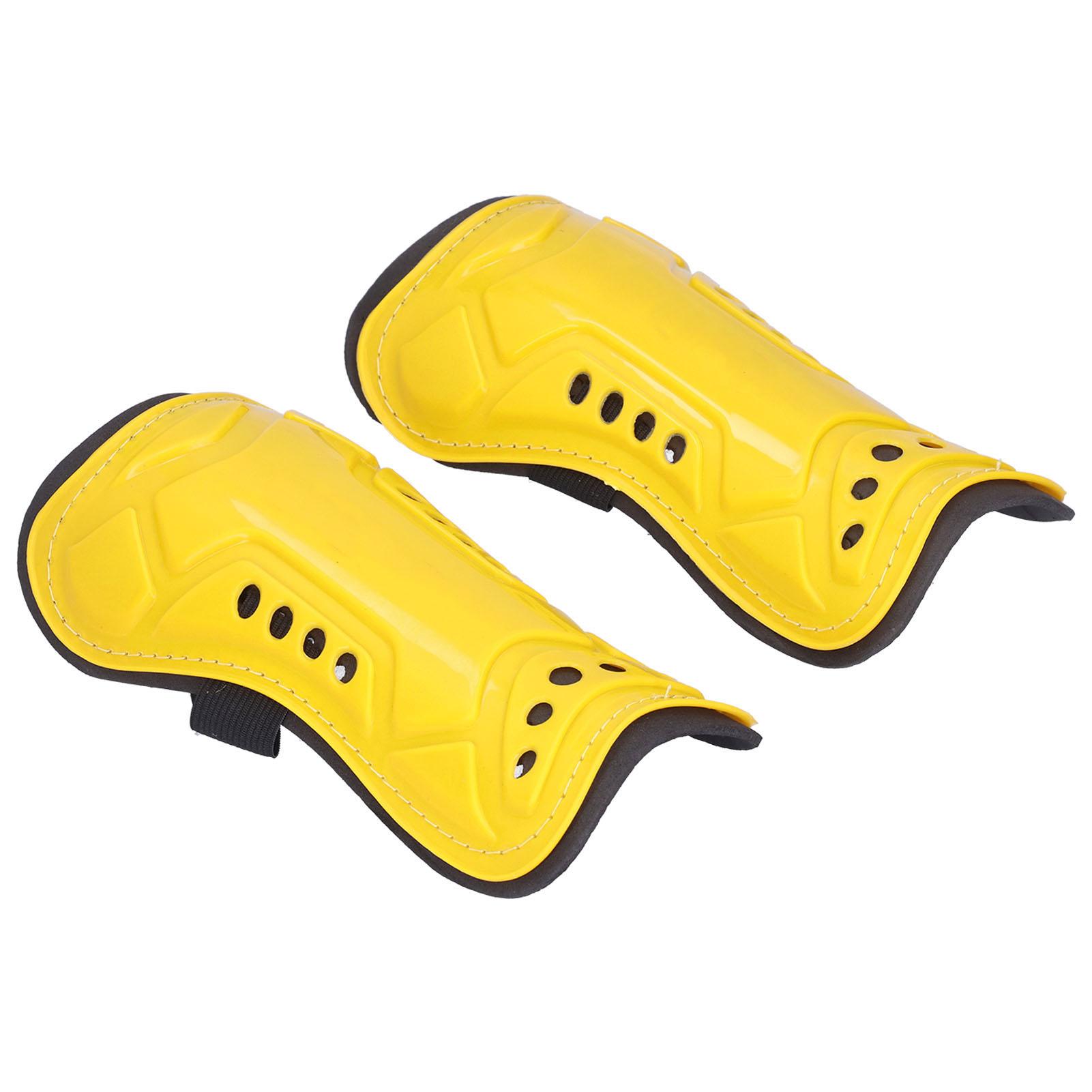 

1 пара футбольных щитков для голени, защита, футбольный спортивный протектор для ног, щиток для голени для взрослых, тренировочный, желтый