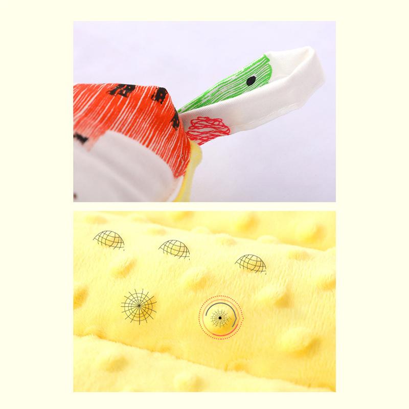Children Infants Baby Cartoon Pure Cotton Doudou Velvet Sleep Pillow Kindergarten Washable Cervical Vertebra Protect Kids Pillow