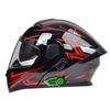 DOT Certified Full Face Motorcycle Helmet With Flip-Up Visor Bluetooth Compatible All Season Unisex Riding Gear