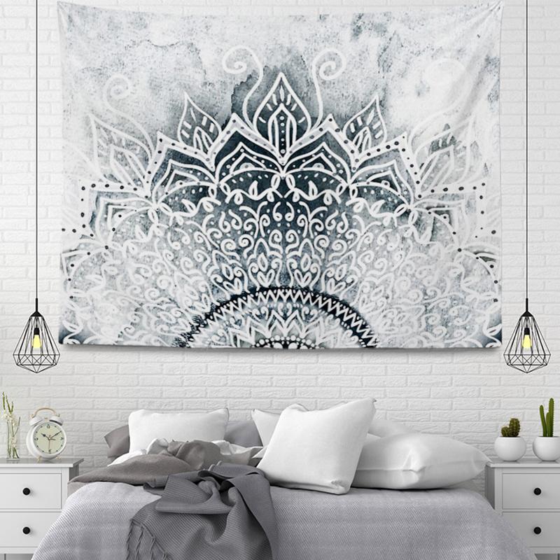 Vintage Bohemian Mandala Tapestry Aesthetic Room Home Decoration Wall Hanging Cloth Living Room Bedroom Decor Tapestries