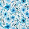 Outdoor Dekostoffe Oxford - Blumen- Dx2031