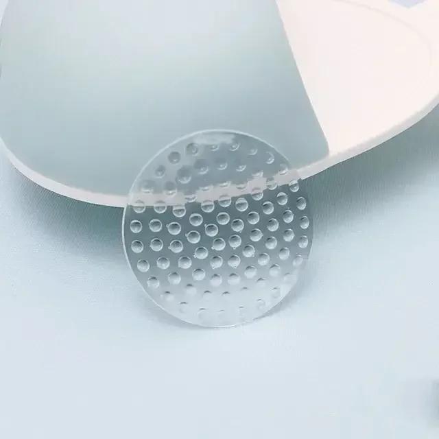 Self Adhesive Door Stopper Transparent Silica Gel Door Handle Buffer Wall Protection Catch Doorknob Bumper Furniture Protective