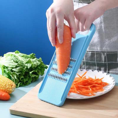 Handsichere Gemüsereibe und -schneider für Gurke, Rettich, Kartoffel – Kompaktes Küchengerät