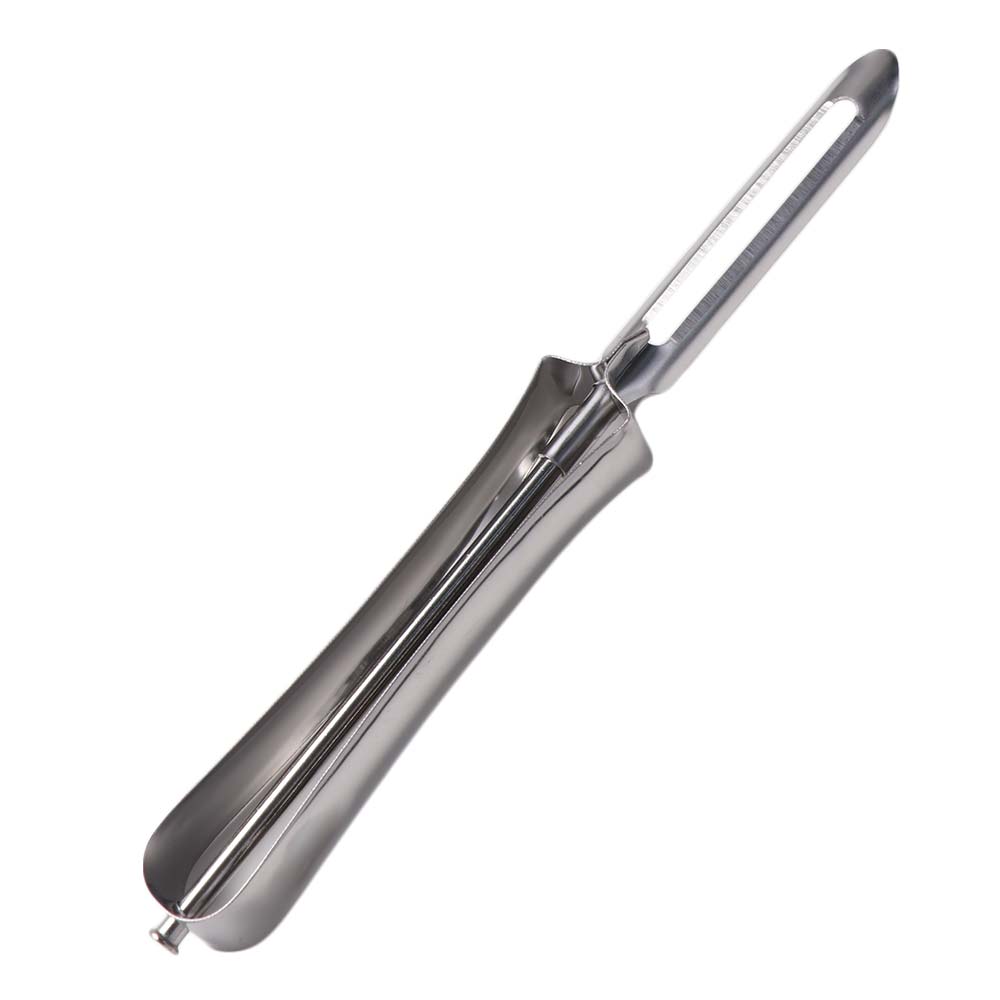 Portable I-Shaped Vegetable Peeler Sharp Ergonomic Fruit Peeler Stainless Steel Vegetable Grater Kitchen Paring Tool