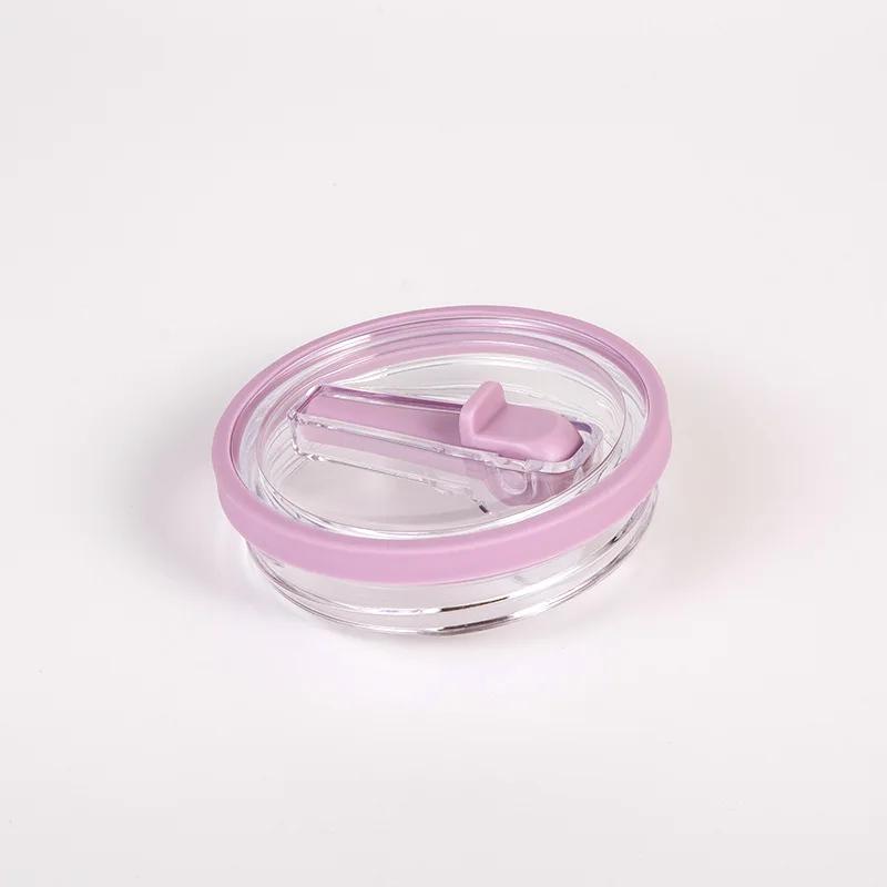 Folding Straw Cup High-value Leak-proof Sealing Cover Portable Handle Car Cup Lid Proof Reusable Tumbler Cover