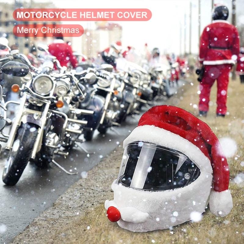 Motorcycle Helmet Full Cover Cartoon Funny Plush Helmet Cute Innovative Cover