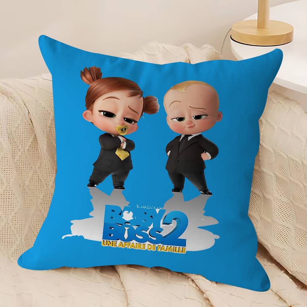 

Funny Baby Boss Decorative Room Aesthetics Pillow Case Home Decor Bedroom Sofa Bed Couch Pillow Cover 45x45 12x12Inch