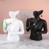 Portable Head Bust Stand Mannequin Decorative Head Mannequin Bust Organizers For Jewelry Display In Retail Settings