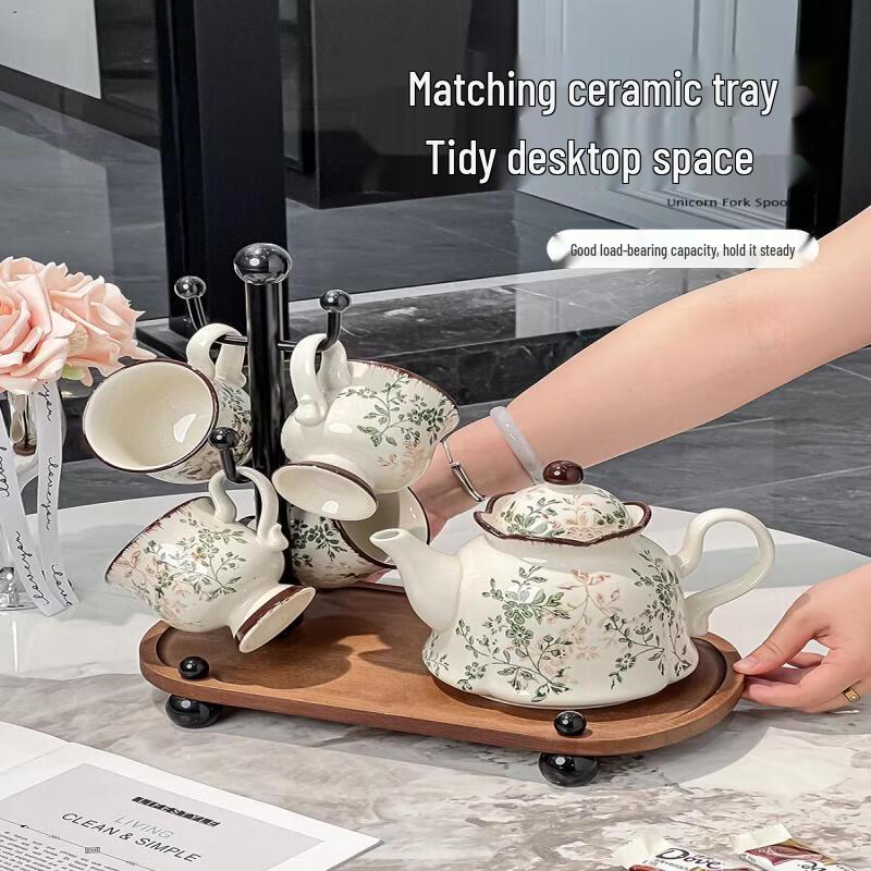 Prosperous Flower Automatic Teapot Gift Set