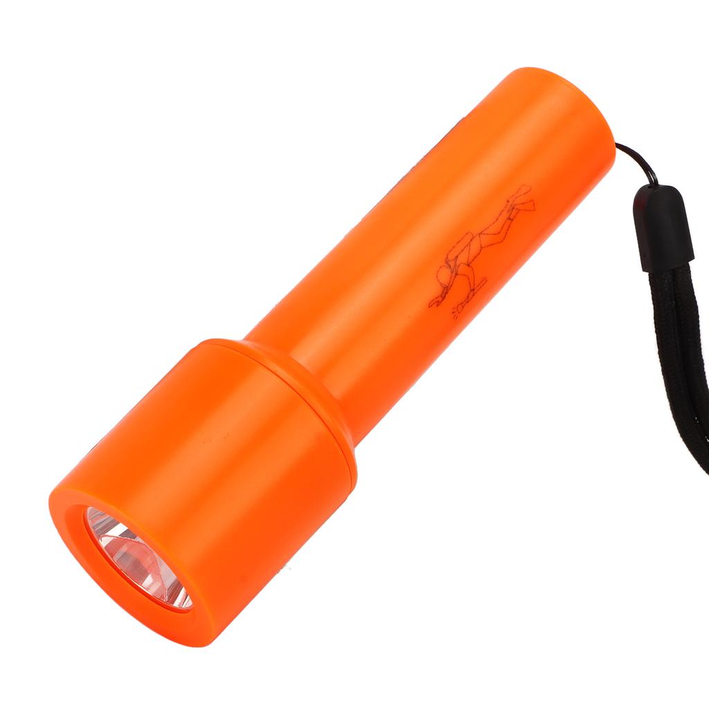 LED Underwater Torch Lamp ABS Waterproof Strong Light Portable Dive Flashlight for Night Fishing Outdoor