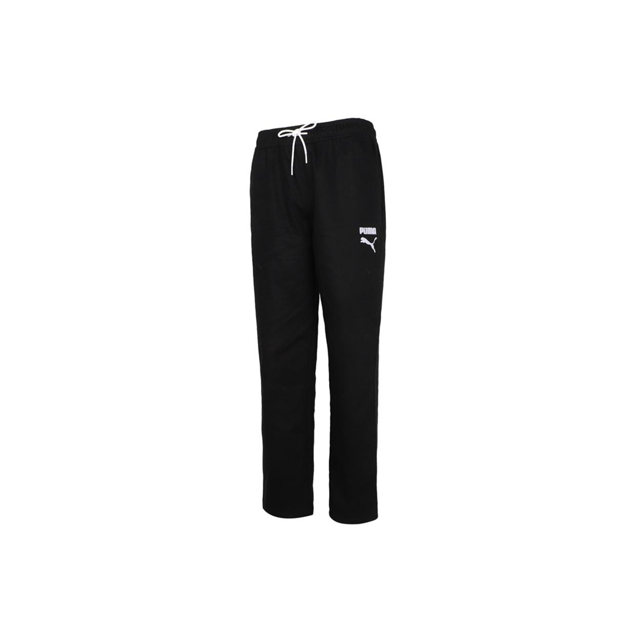 PUMA Regular Track Pants Black White Men s 532040-01 L