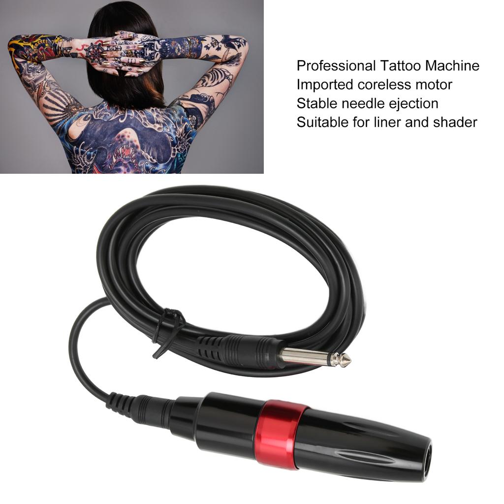 Motor Tattoo NaMachine Aluminum Alloy Liner Shader Tattoo NaMachine Pen with Clip Cord ( Interface)