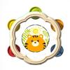 Free Shipping: Children's Educational Hand Drum & Tambourine Soothing Rattle Toy
