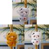 Plush Cow Keychain With Pp Cotton Filling For Kids And Adults