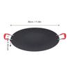 Black BBQ Griddle Non Stick Teppan Plate Indoor Outdoor Grill Pan  Stovetop Cooking