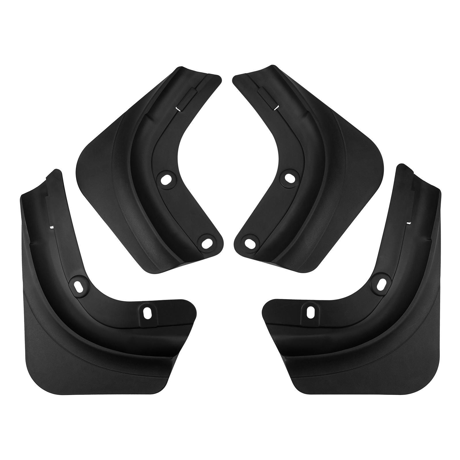 4pcs Car Mud Flap Fender for Tesla MODEL Y 2025 TPE Soft Rubber Automotive Mudguard,Waterproof,Mud Splashing Prevent Accessories MODEL Y 2025