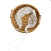 Lace Silk Scarf Headscarf Headband Pastoral Spring New Multi-functional Triangle Scarf Waist Seal