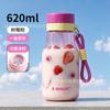 Water bottle1011 summer new high-value milk cup for boys and girls, children, maternal and infant materials, water cup with tea partition straw