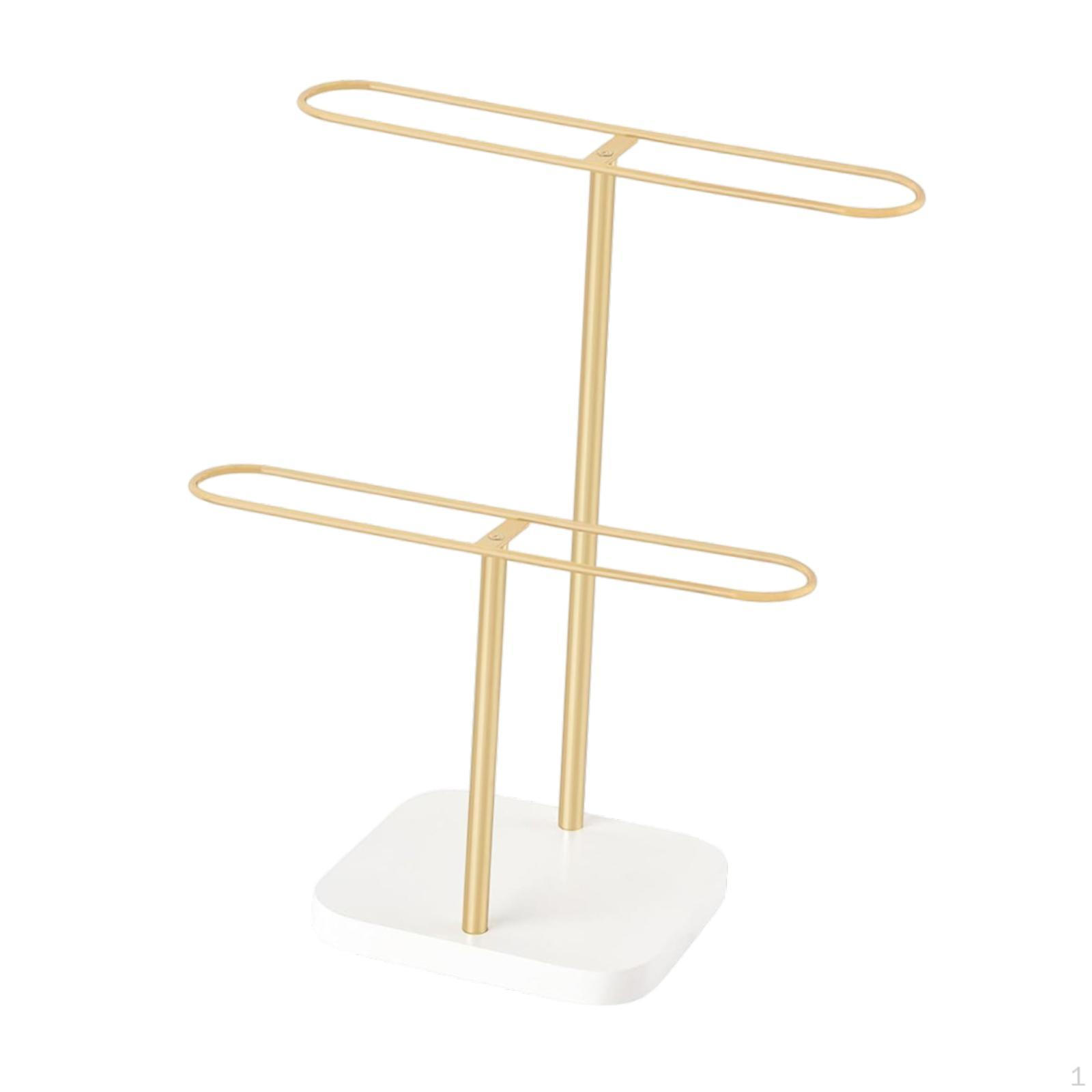 

Органайзер для солнцезащитных очков, стойка для очков, домашний декор для хранения нескольких очков Gold and White