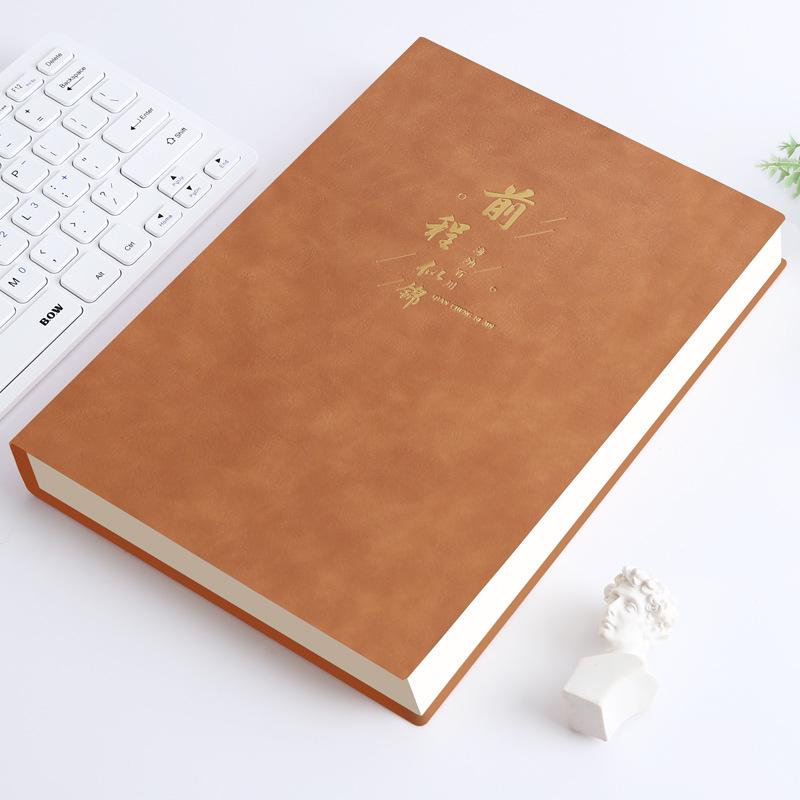 Thickened 416-Page 2022 Business Diary Notebook