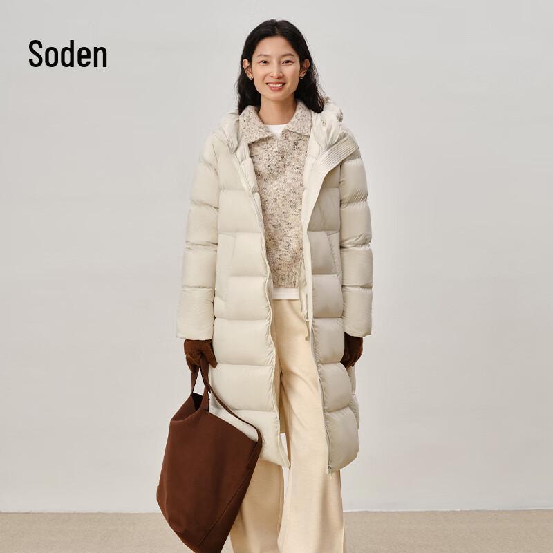 WHIteALLUSION Cloud Puff Women s Hooded Down Jacket M