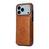 Business Magnetic Luxury Cards Solt Wallet Leather Phone Case For iPhone 17 Pro Max 16 Plus 15 Plus 14 13 12 11 Stand Bag Cover