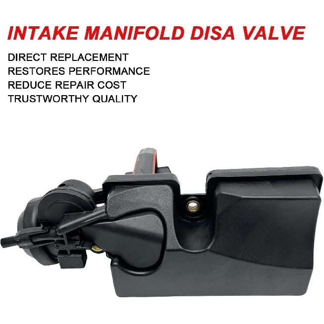 11617544805 Air Intake Manifold Disa Valve Compatible with BMW E39 E46 E60 E83 E85 325i 325Ci 330i 330Xi 330Ci 530i X3 X5 Z3 Z4 2001-2006 [L6 3.0L