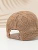 Summer Knit Hollow Out Trucker Cap Boho Casual Adjustable Hat