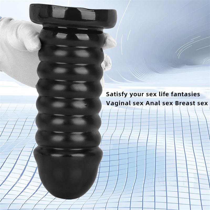 Černá chryzantéma, anální kolík, ženský, zadní komora, anální otvor, sexuální produkty, rozšiřující zařízení, extra velké dildo