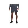 Under Armour Printed Woven Patchwork High Waist Loose Sports Shorts Men bottoms Grey 1376788-044