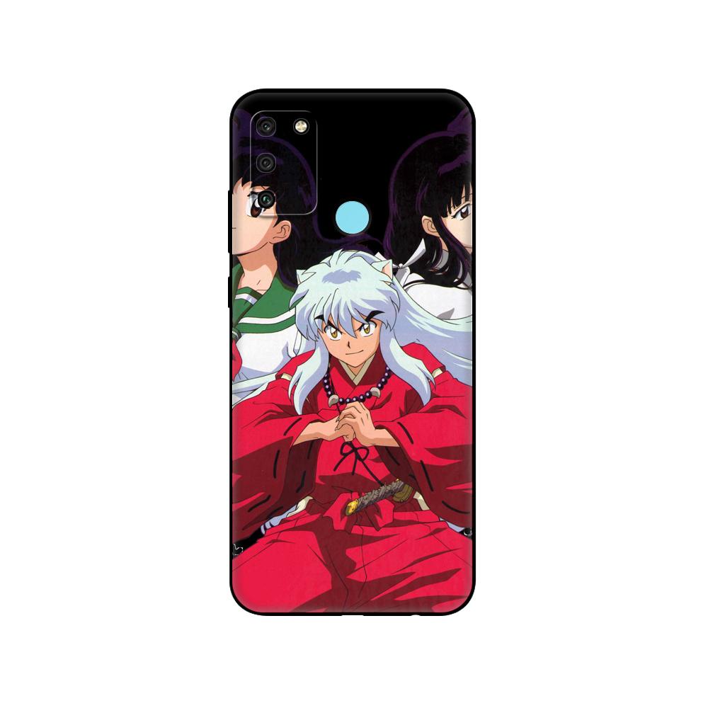 Black tpu Case For Huawei Honor 8a Prime 8s Prime 9 Lite honor 9A 9C 9X Premium 9x Pro 9S Case Cover Inuyasha
