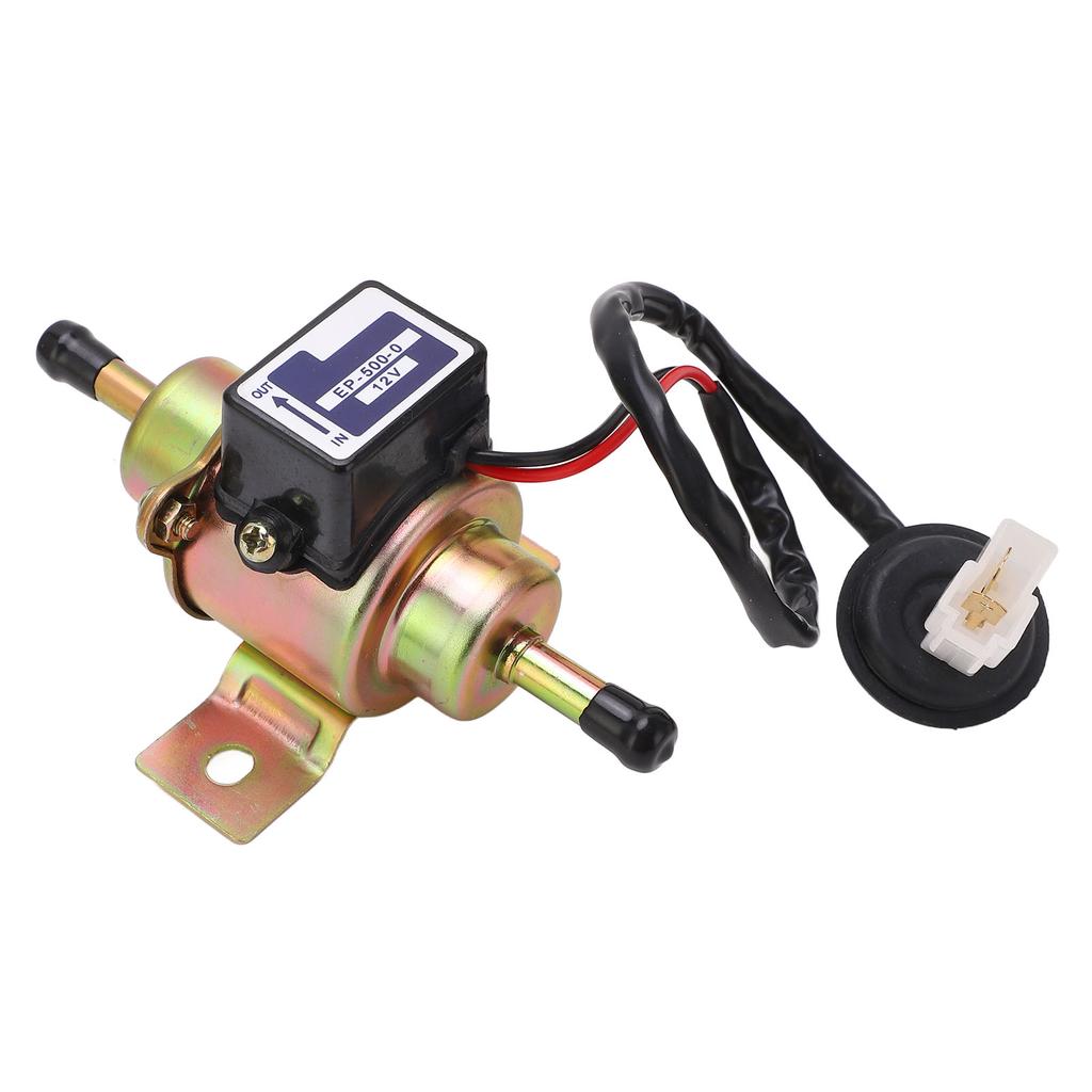 Electric Fuel Pump Universal 12V 0.03?0.04MPa 110LH 1.0?1.3A EP 500 0 Accessory