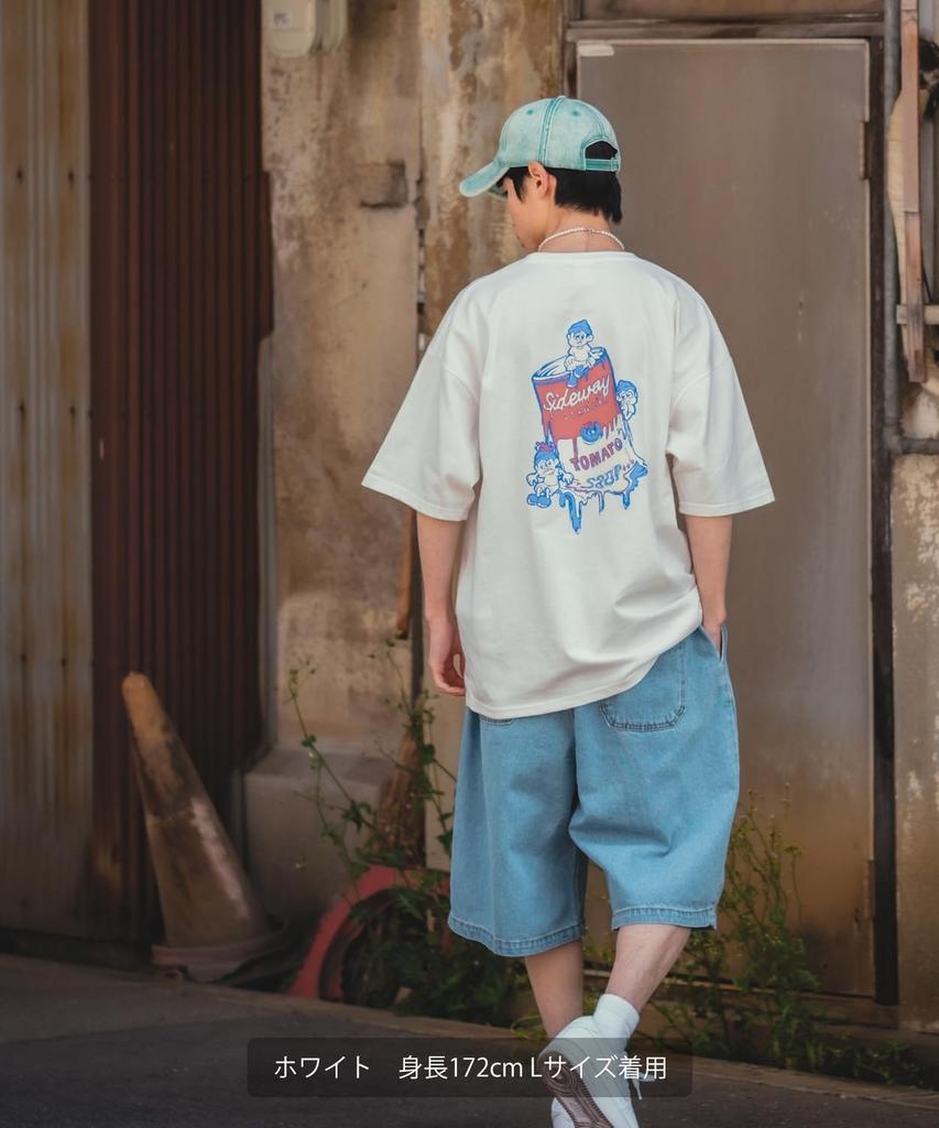 [IMPROVES] [SIDEWAYSTANCE] Short Sleeve Campbell Print T-Shirt